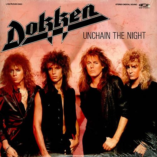 Dokken Unchain The Night - Sealed US laserdisc / lazerdisc